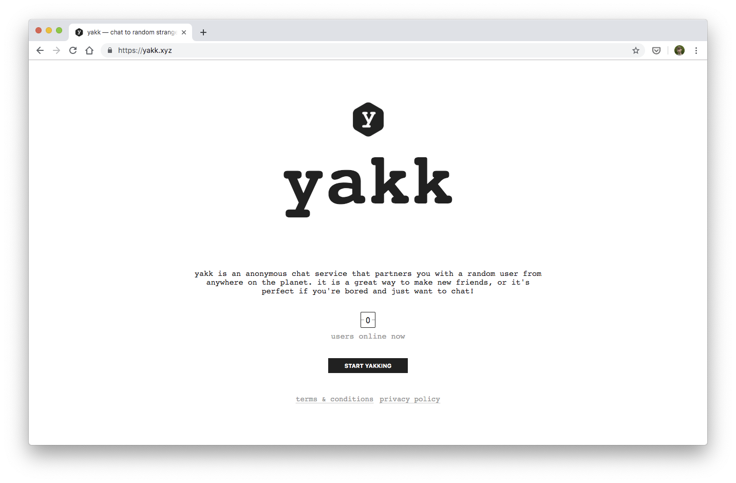 yakk screenshot